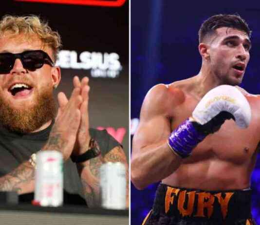 Jake Paul taunts Tommy Fury over split with Molly-Mae Hague in a humorous dig news-24082024-001636