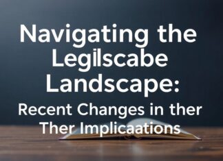 Navigating the Legal Landscape: Recent Changes and Their Implications Navigating the Legal Landscape: Recent Changes and Their Implications