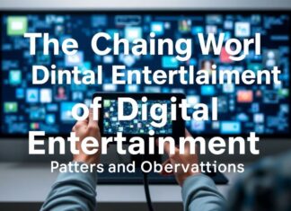 The Evolving Landscape of Digital Entertainment: Trends and Insights The Changing World of Digital Entertainment: Patterns and Observations